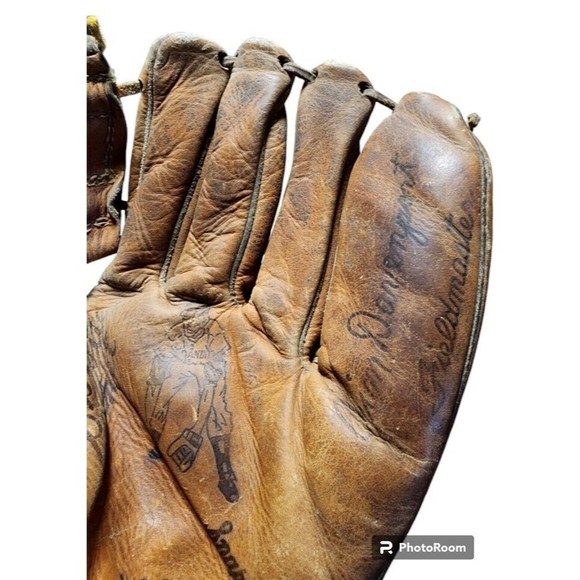 Wilson's Baseball Glove Jim Davenport 1960's A2980 Patent 2231204 398340-1941 - Picture 3 of 12